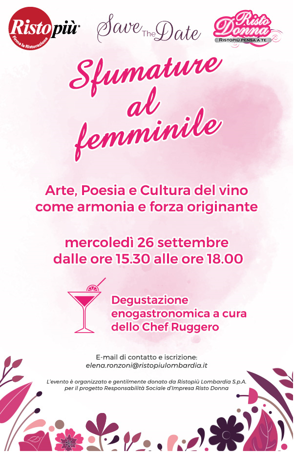 “Sfumature al femminile” Arte, Poesia e Cultura del vino si incontrano a Varedo 