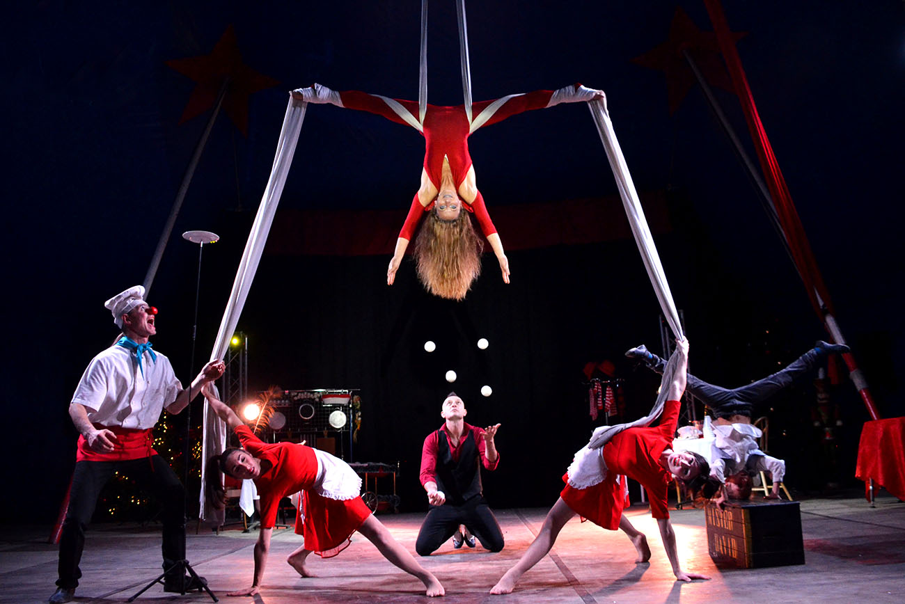 Il Crazy Dream Circus di Mister David apre il Clown & Clown Festival