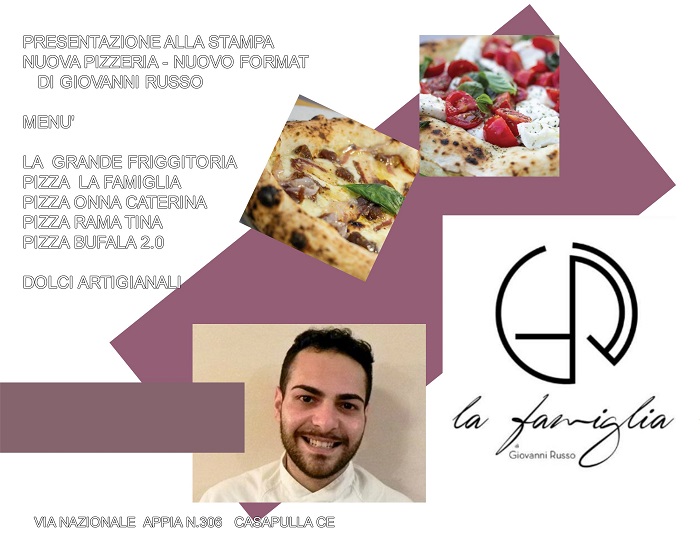Foto 2 - Giovanni Russo inaugura la sua nuova pizzeria “La Famiglia”  a Casapulla