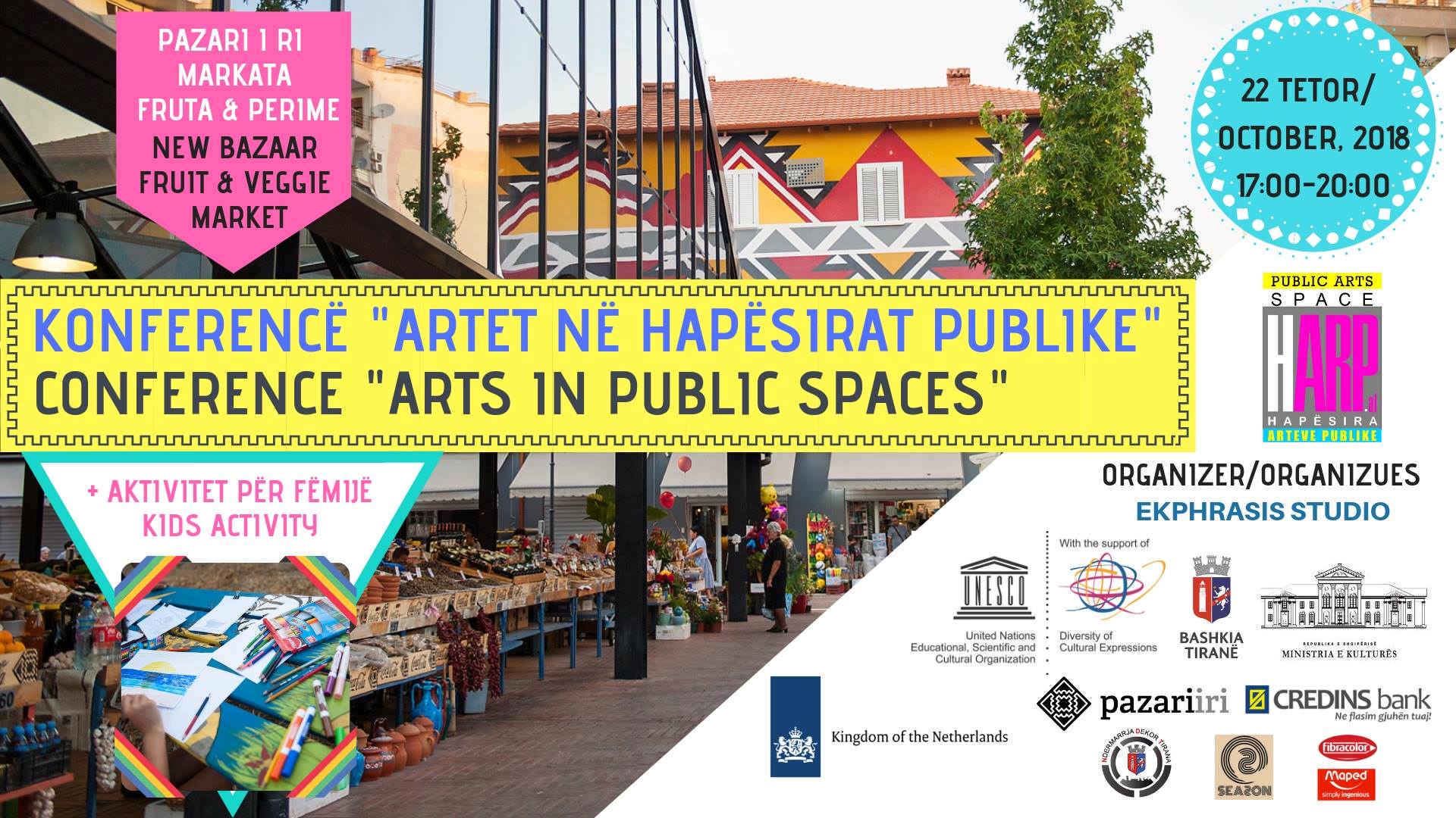 La prima Conferenza Internazionale in Albania sull'arte pubblica