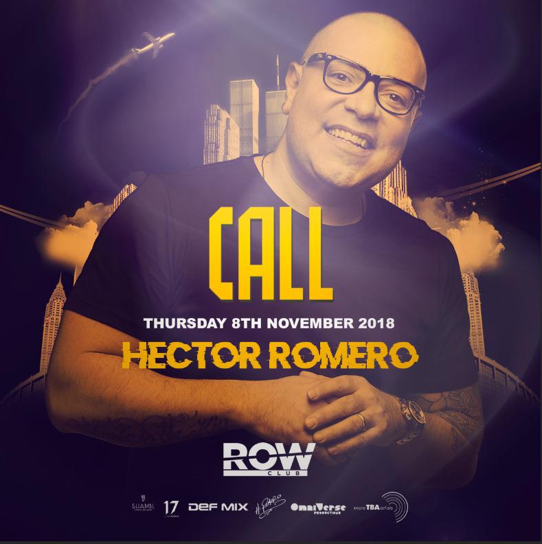 Hector Romero al ROW Club