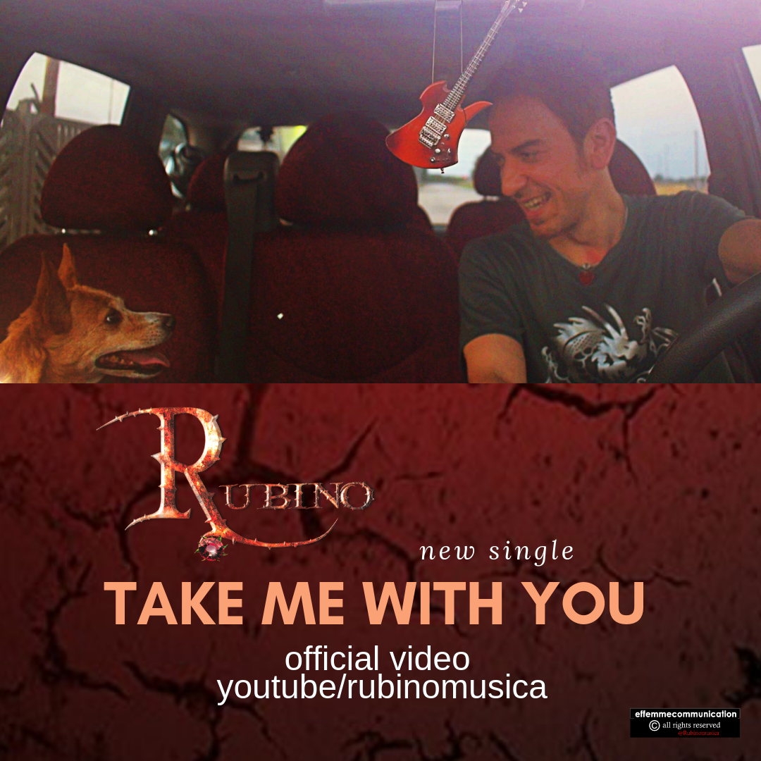 “Take me with you” il nuovo singolo di Rubino: quando il rock è dalla parte dei più deboli