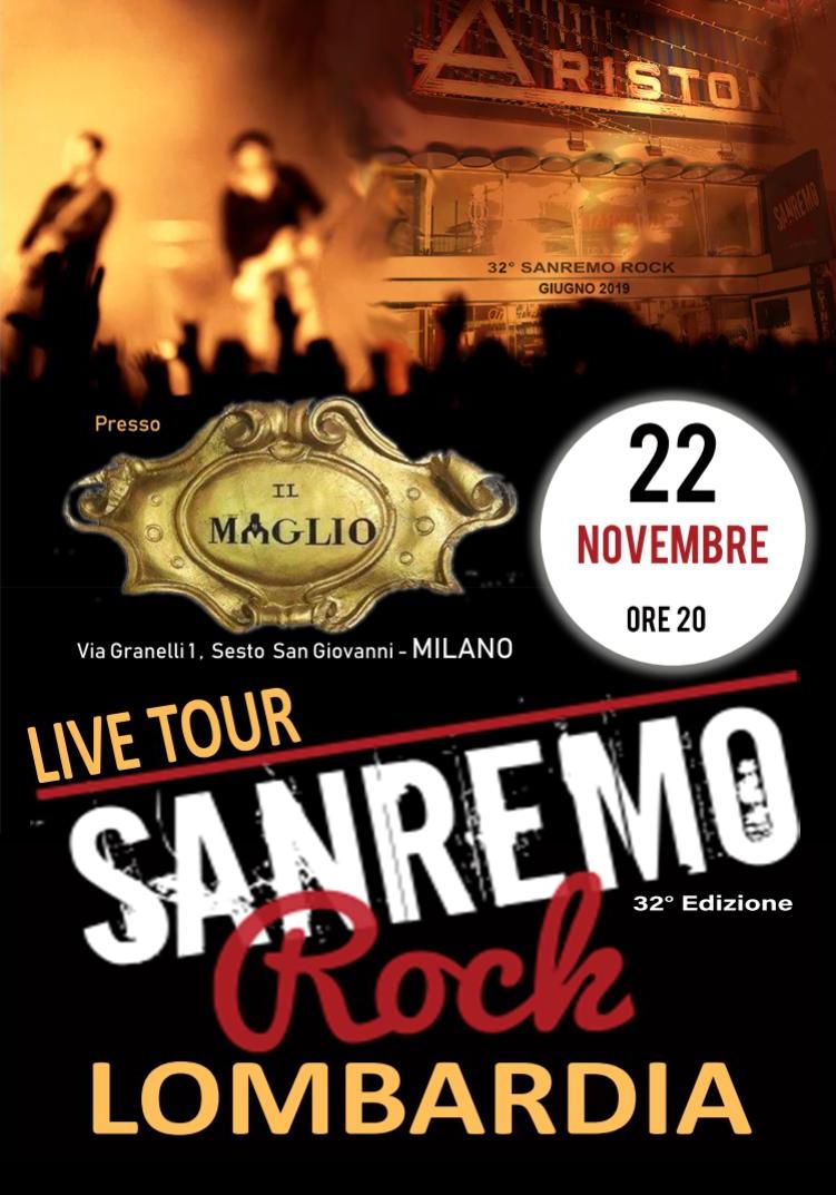 32° Sanremo Rock - 2^ tappa live tour Lombardia