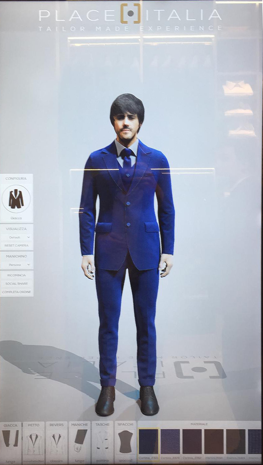 Place Italia e SHOWin3D: l'abbigliamento Made in Italy incontra le nuove tecnologie