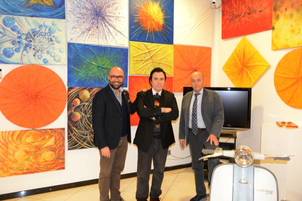 Foto 1 - Massimo Paracchini alla Meeting Art con Free Sprinkling R-Evolution