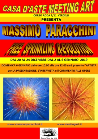 Foto 2 - Massimo Paracchini alla Meeting Art con Free Sprinkling R-Evolution