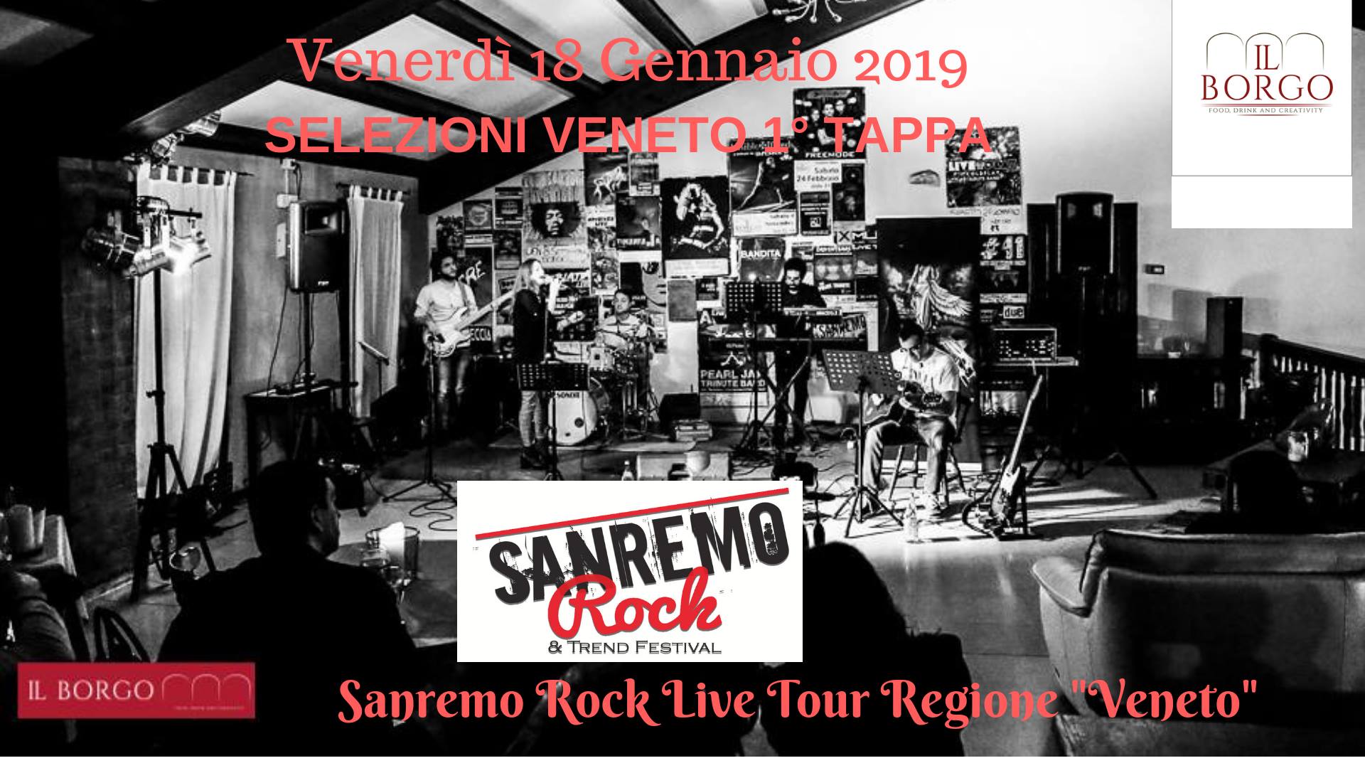 Foto 1 - Le selezioni del Sanremo Rock arrivano in Veneto: venerdì 18/1 a Montebello Vicentino