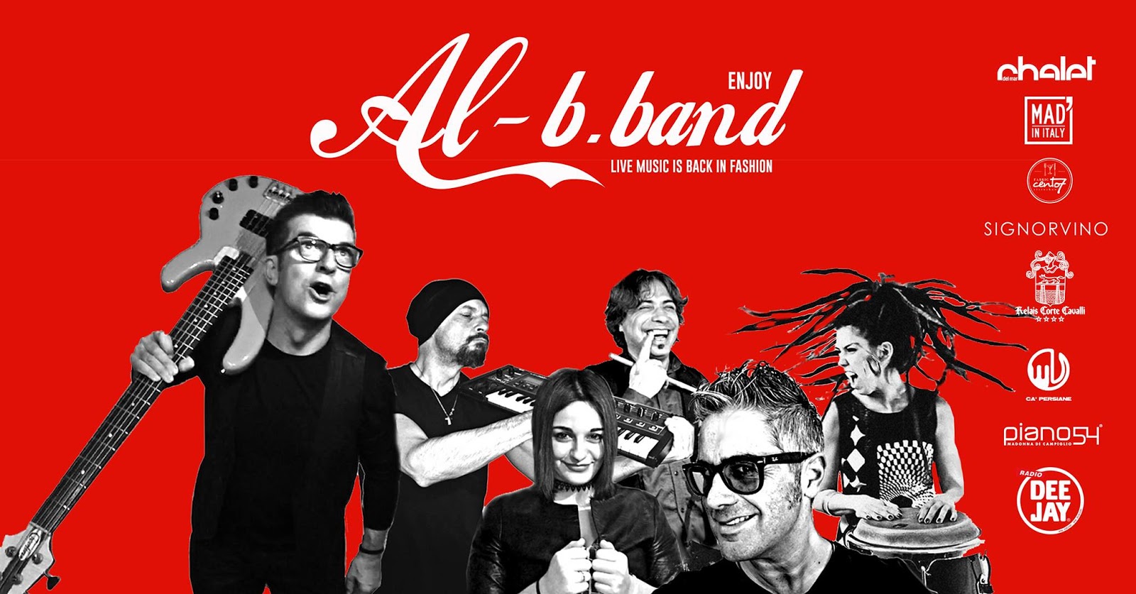   Alberto Salaorni e Al-B.Band: un febbraio di concerti tra Verona, Brescia e Madonna di Campiglio