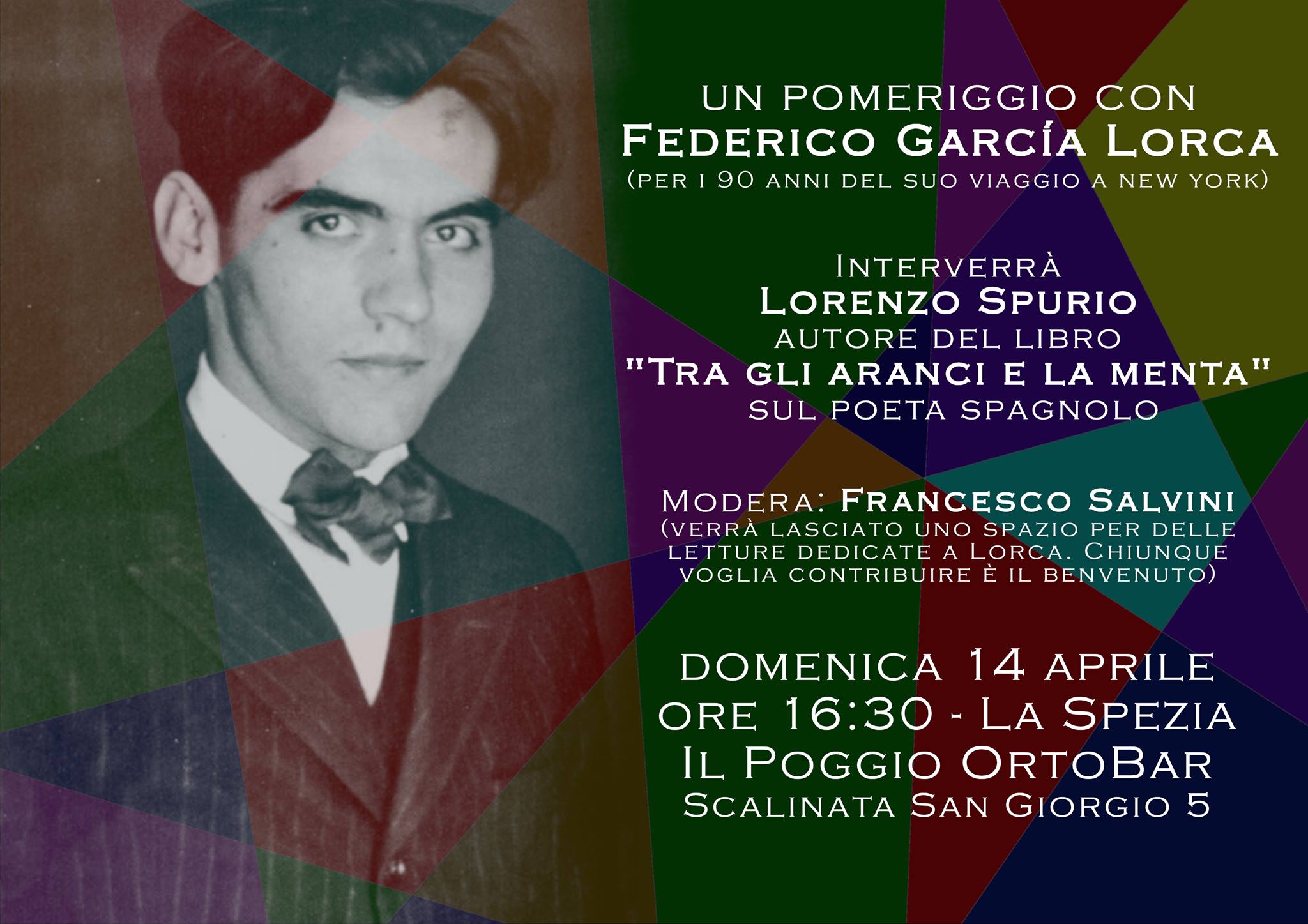 Lorenzo Spurio in Liguria per Federico Garcìa Lorca