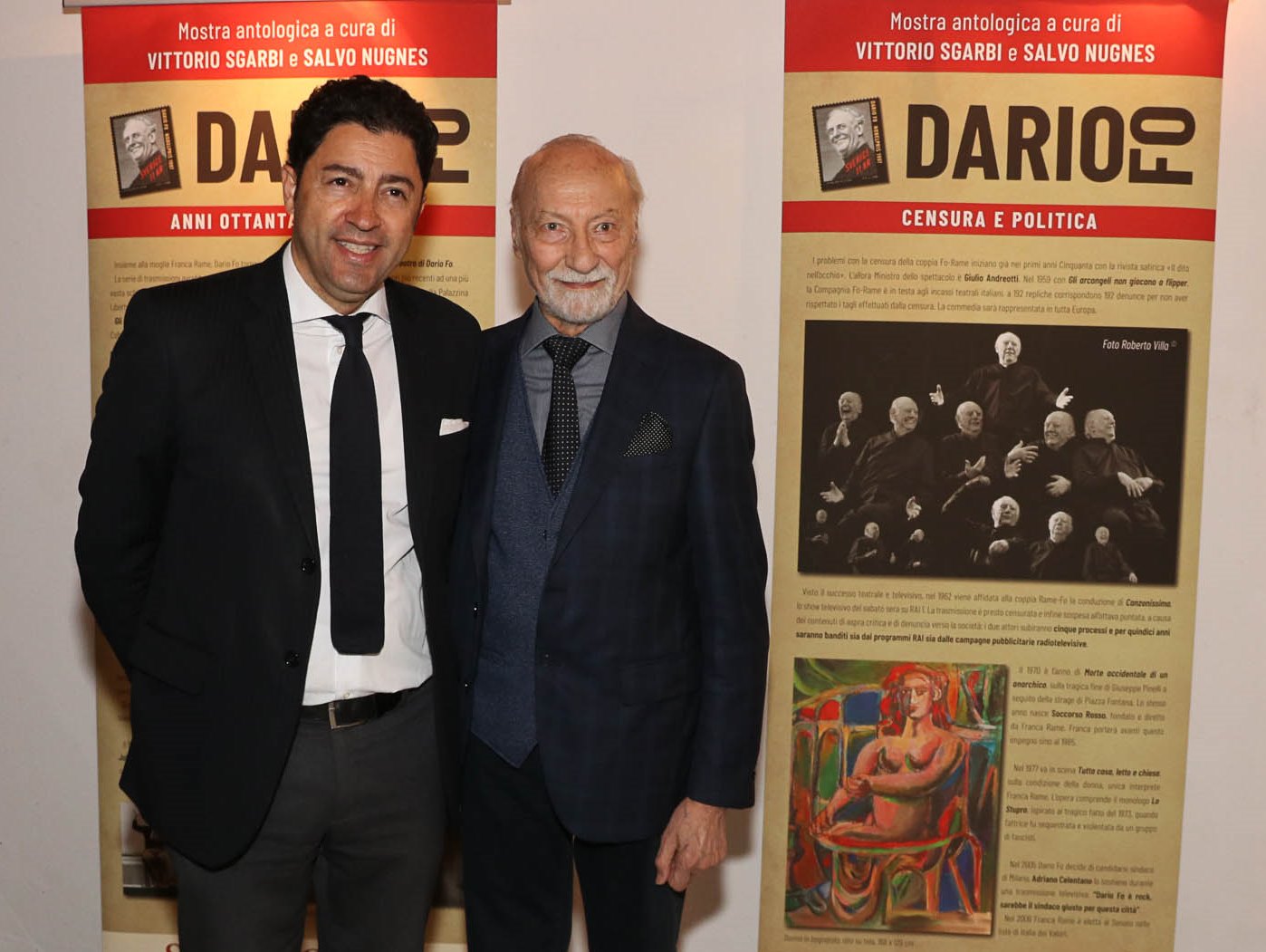 Grande successo per la rassegna su Dario Fo alla Milano Art Gallery: scatta la proroga
