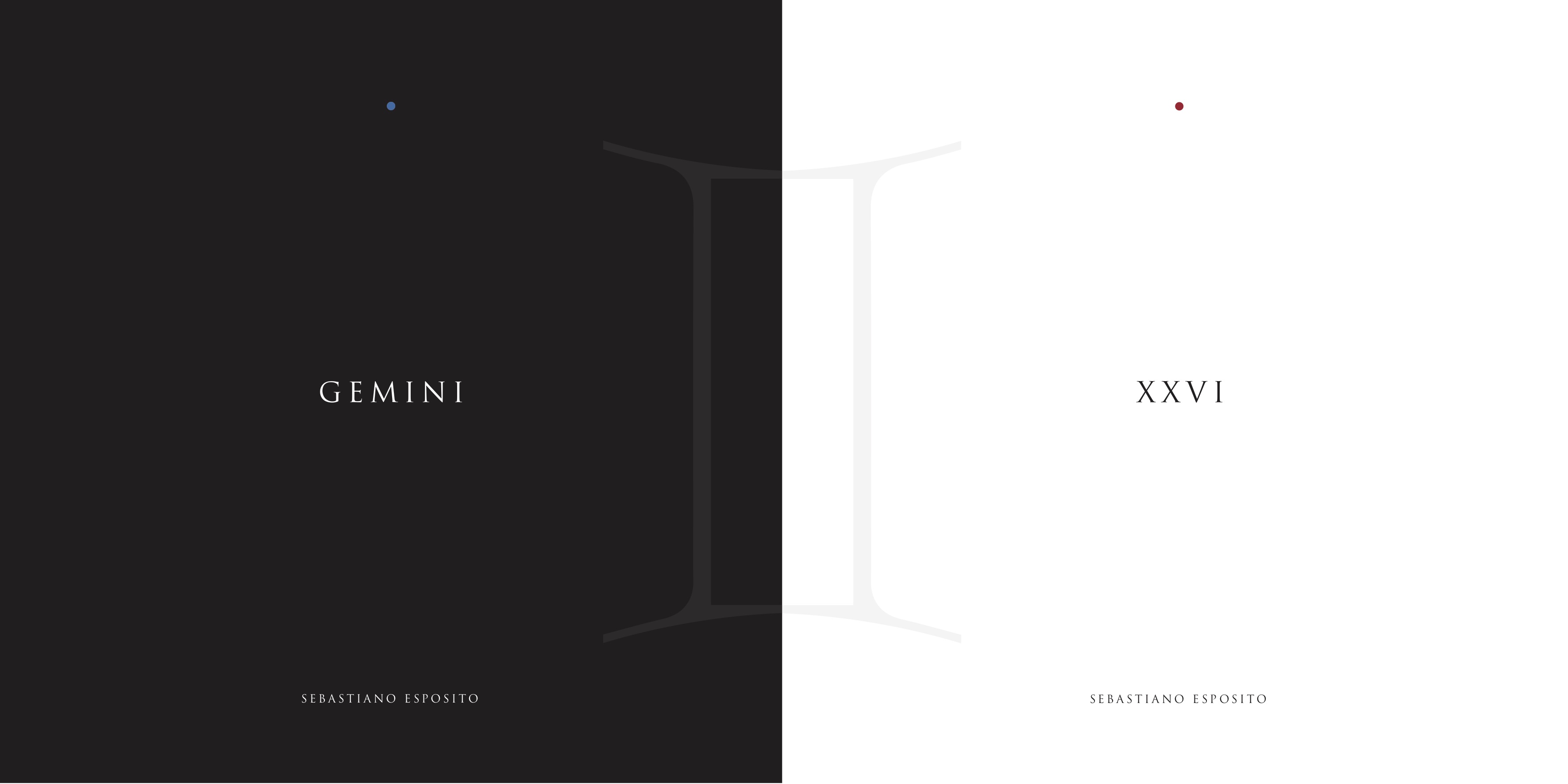 XXVI – GEMINI: Il nuovo vinile di Sebastiano Esposito feat. Fabrizio Bosso