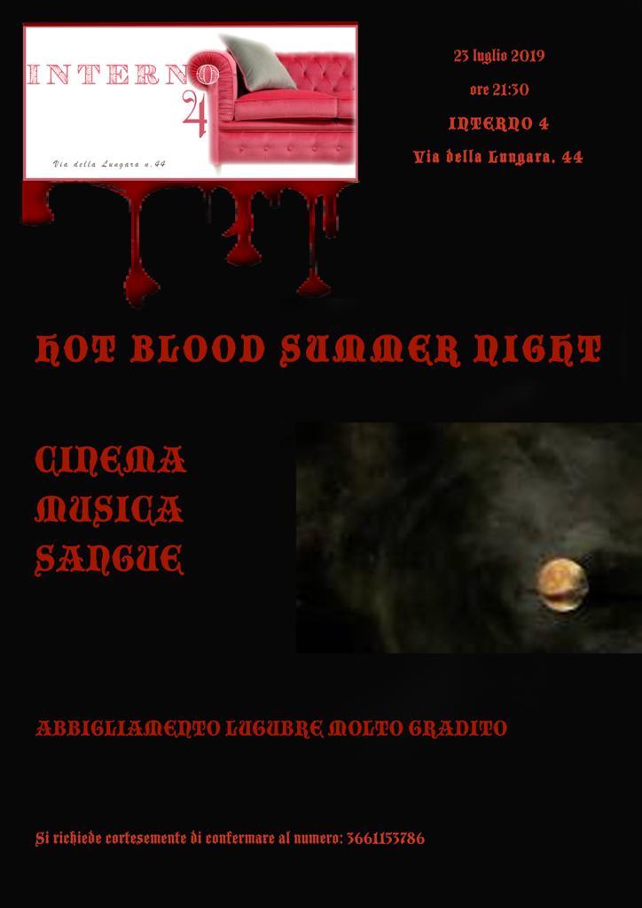 “Hot Blood Summer Night” all’Interno 4 di Chiara Pavoni