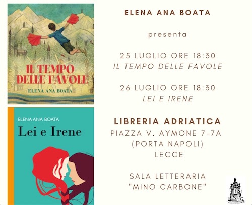 Foto 1 - Libri: il 25 e il 26 luglio a Lecce incontro con l’autrice Elena Ana Boata