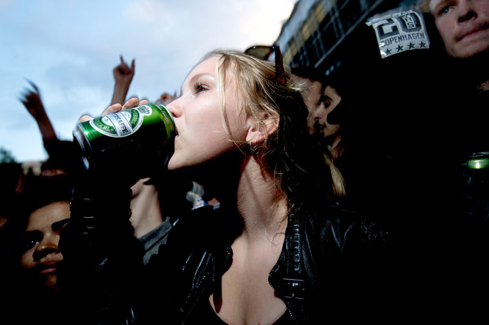I giovani danesi sono i più forti consumatori di alcol in Europa