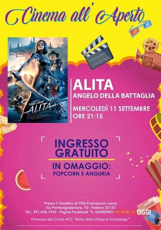 Cinema all’aperto a Padova con il film 