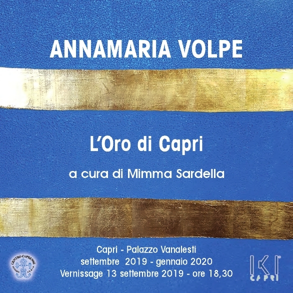 L’Oro di Capri risplende nei colori della pittrice Annamaria Volpe