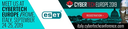 ESET partecipa al CyberTech Europe 2019
