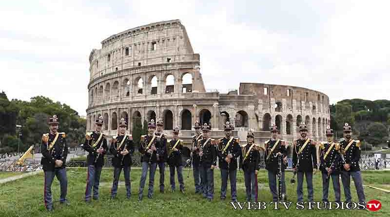 La Polizia festeggia al Colosseo il Patrono San Michele Arcangelo