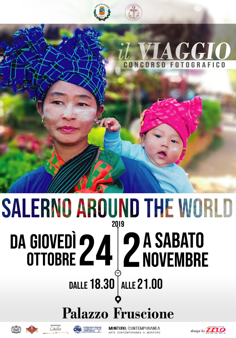 SALERNO AROUND THE WORLD – IL VIAGGIO, Palazzo Fruscione Salerno da giovedì 24 ottobre a sabato 2 novembre 2019