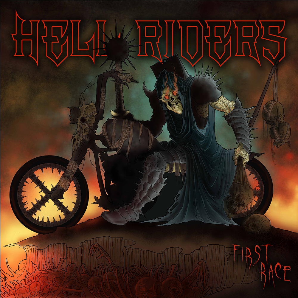 “First Race”, il disco d’esordio degli Hell Riders è ora disponibile!