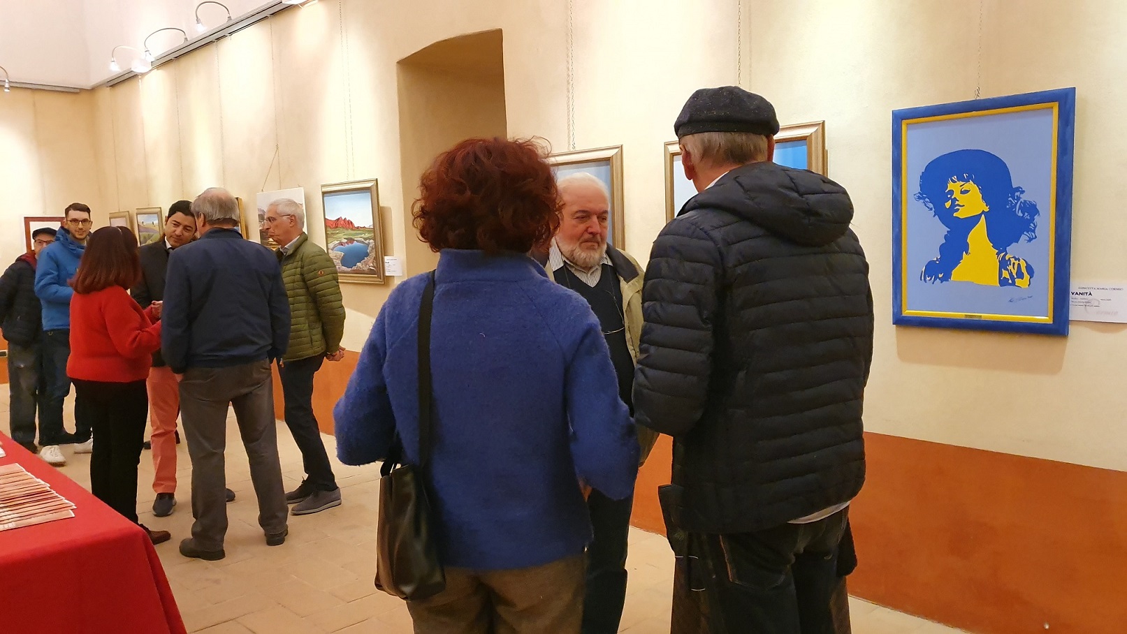 Castello Bolognini: inaugurata la mostra pittorica di Concetta Maria Cormio presentata da Salvo Nugnes