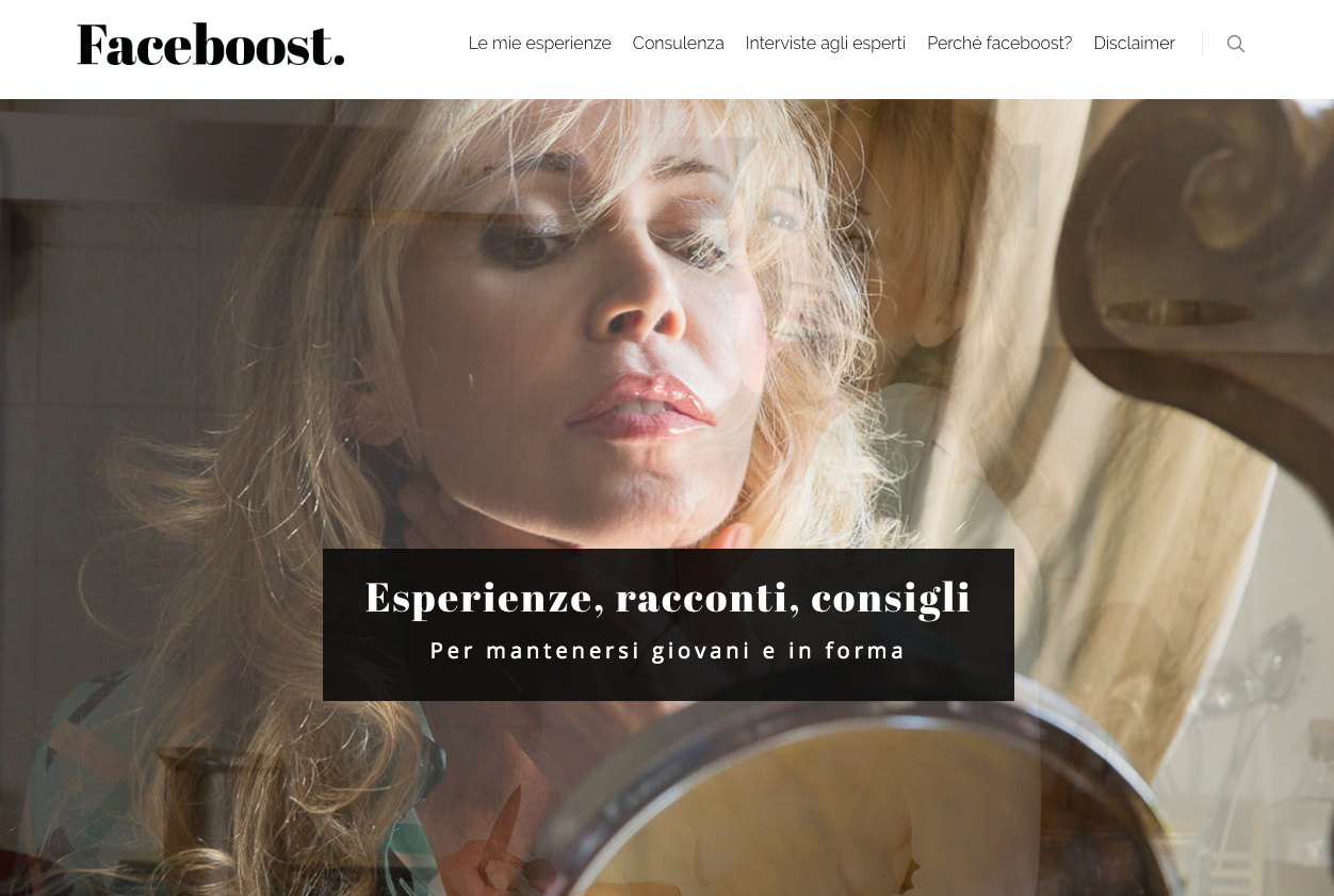 Faceboost.org: il blog che sviscera tutti i segreti per mantenersi in forma a 360° e che cita esperienze personali dando anche importanti consigli