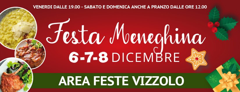 Piatti della tradizione lombarda e Mercatini di Natale alla Festa Meneghina di Vizzolo Predabissi (Milano)