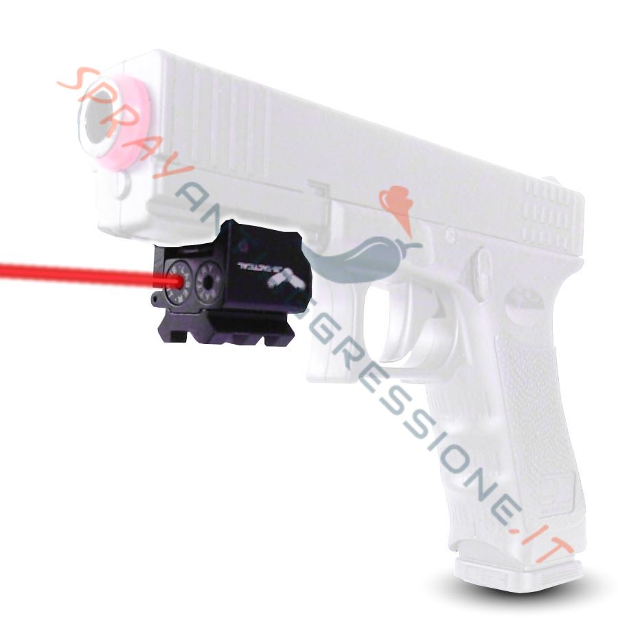 Pepper gun GD-105: disponibili su Sprayantiaggressione.it fondina e Laser micro JS-Tactical
