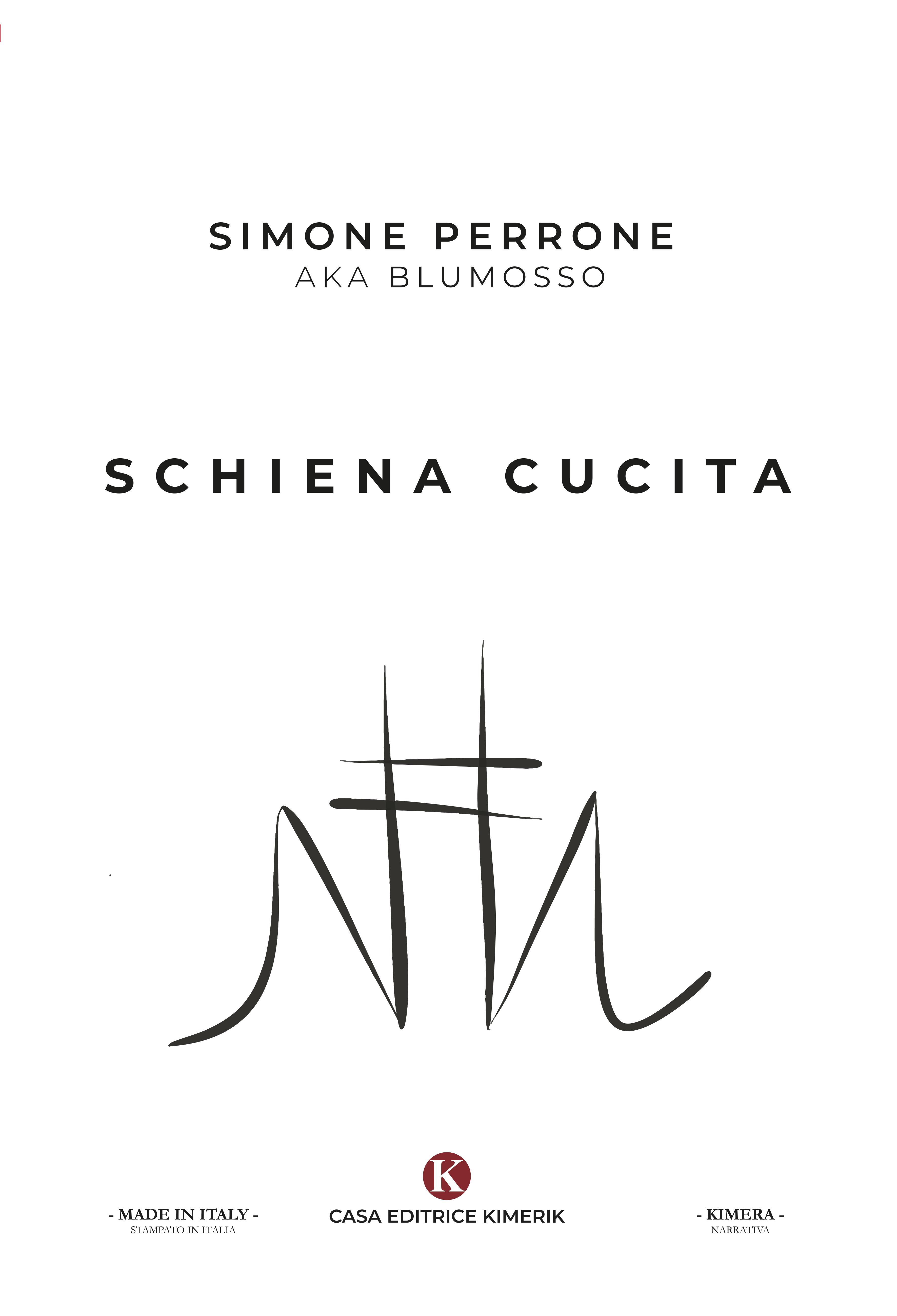  “Schiena cucita” di Simone Perrone