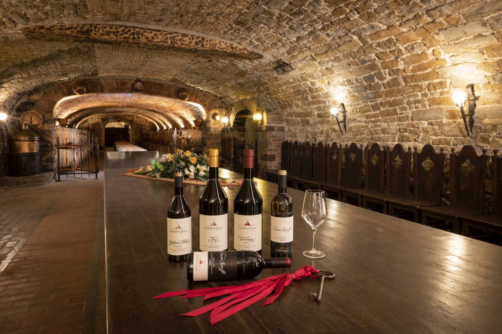 Castello di Spessa – Nuove etichette, tre linee di vini, visite in cantina e a breve una Spa con vinoterapia
