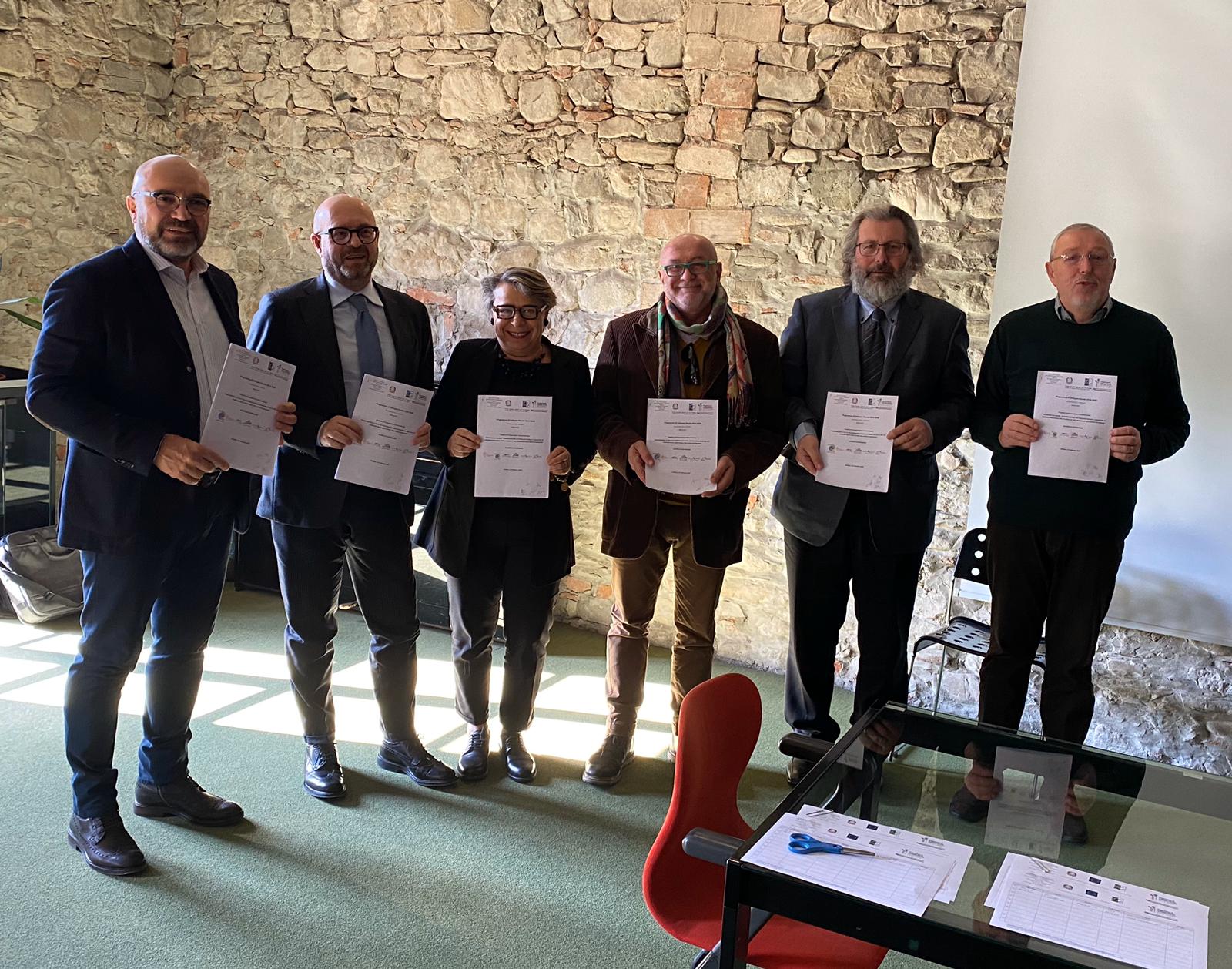 Il Gal L’Altra Romagna firma due importanti accordi di cooperazione regionale per lo sviluppo dell’Appennino Romagnolo