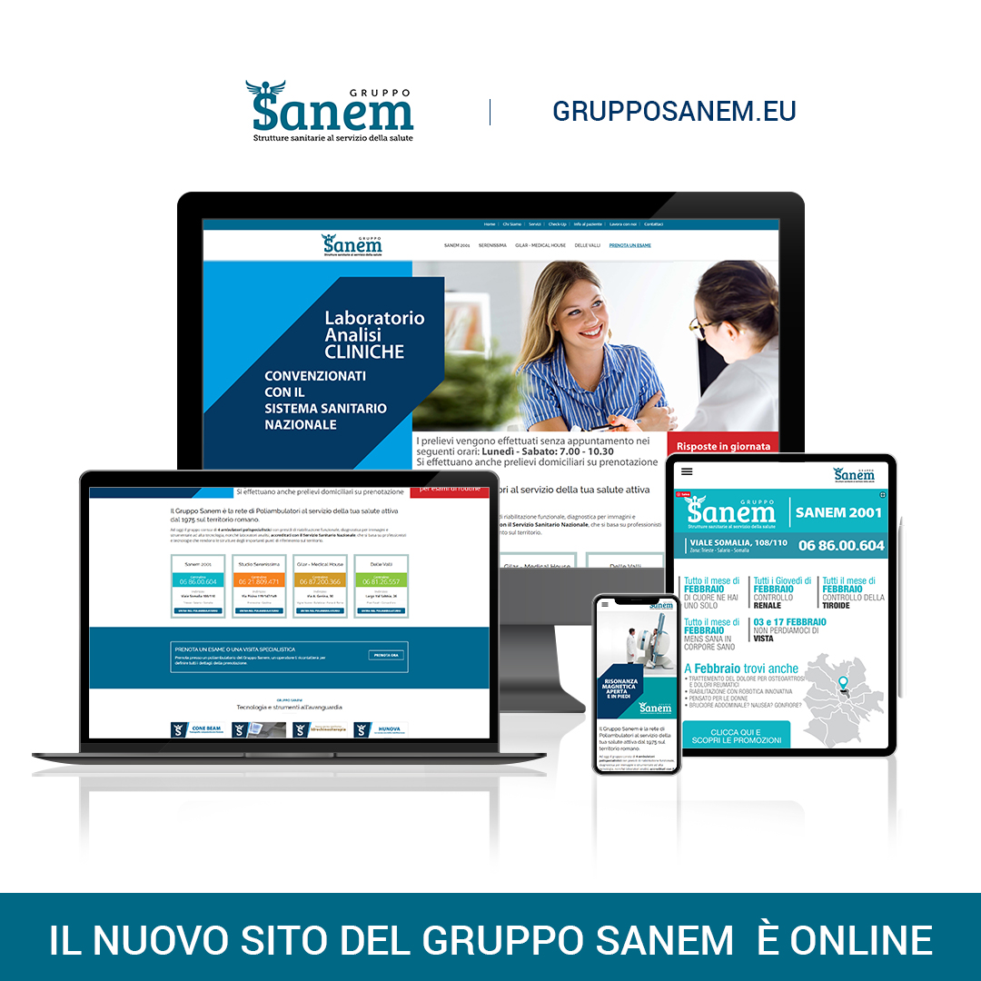 È on-line il nuovo sito Gruppo Sanem 