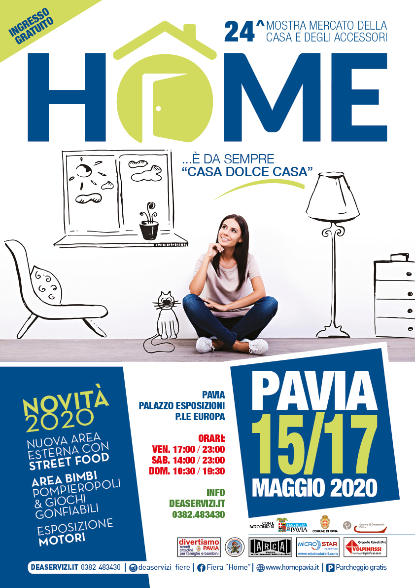 HOME 2020  – Fiera mercato della casa e degli accessori di Pavia