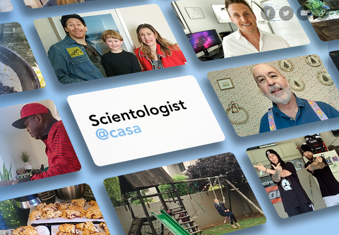 Il canale in streaming presenta la serie Scientologist@casa