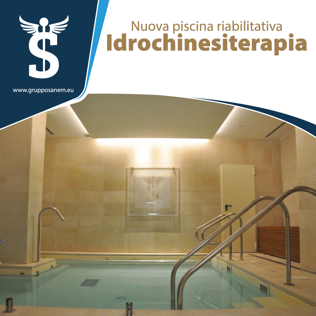 Idrochinesiterapia Roma | Piscina riabilitativa per idrochinesiterapia al Sanem 2001