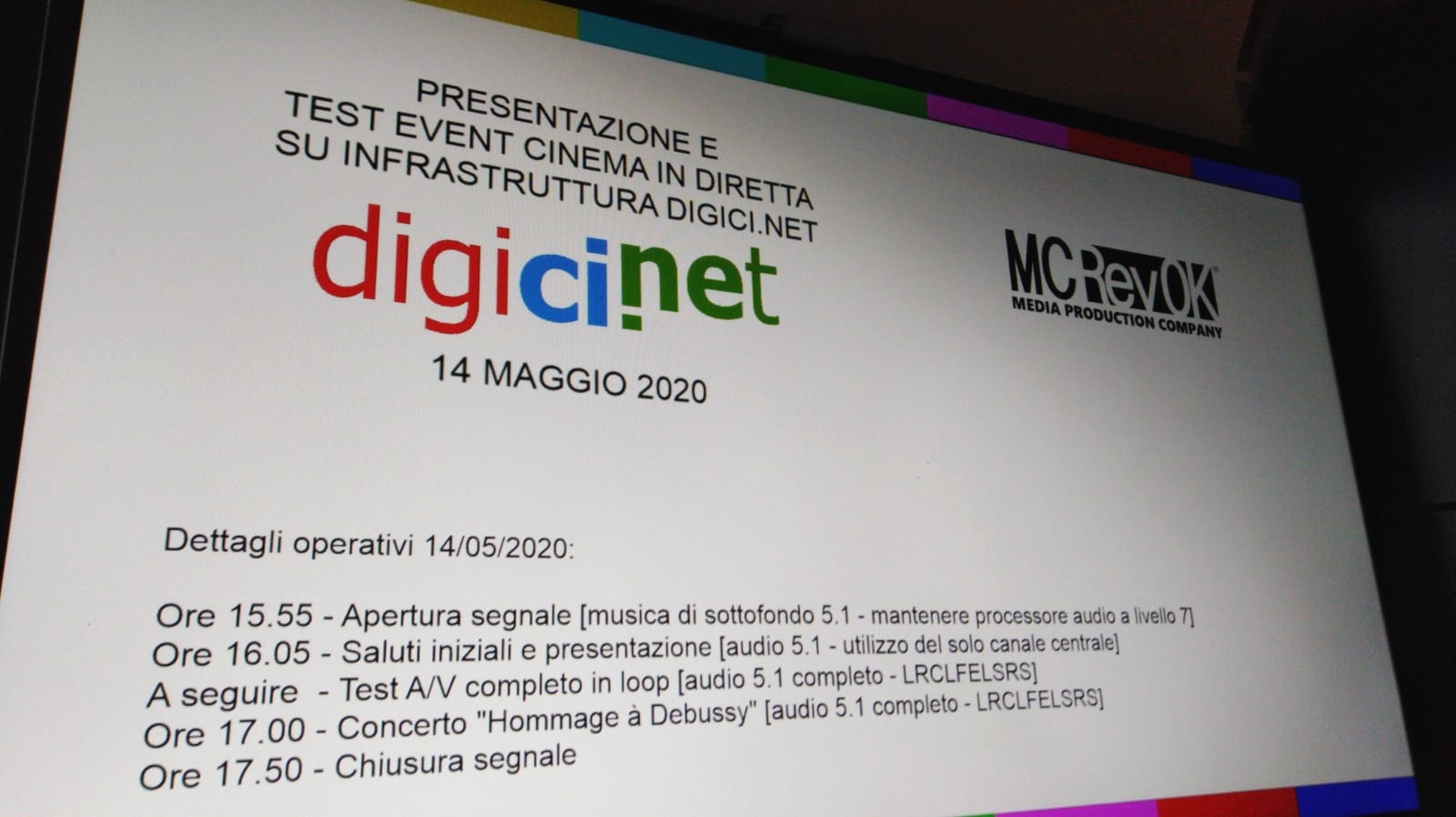 Presentato sistema italiano alternativo al satellite per l'Event Cinema in diretta