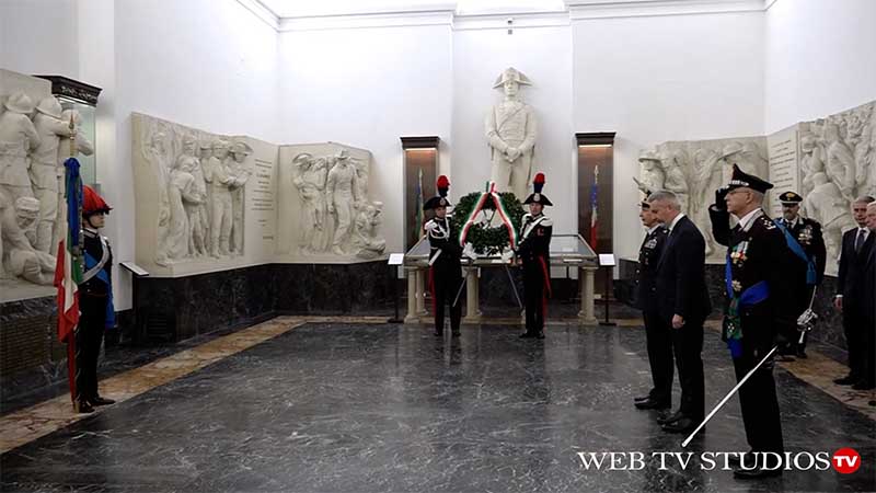 Cerimonia di fondazione dell’Arma dei Carabinieri 206° anni presso Museo Storico