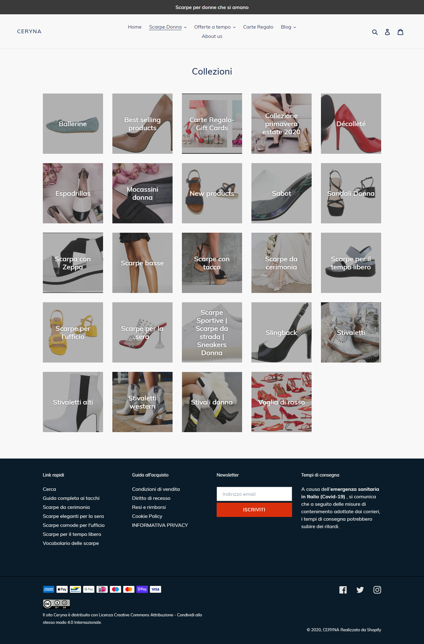 siti vendita scarpe online