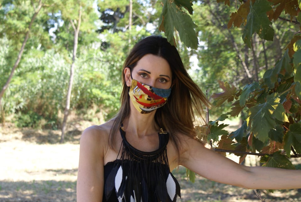 Foto 5 - Dalla veletta alla face mask: Fabiana Gabellini rende estremamente glamour un indispensabile accessorio