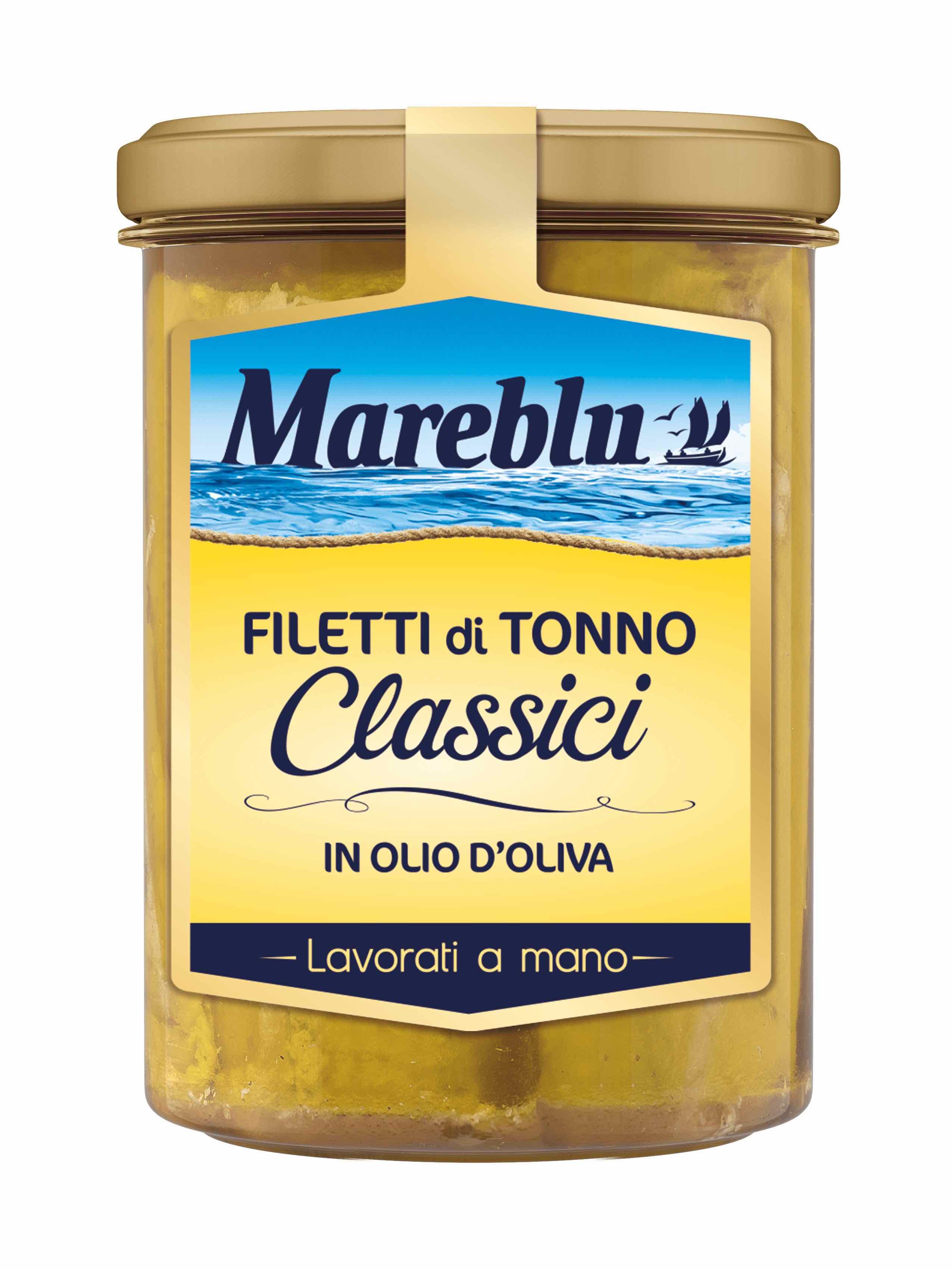 Filetti di Tonno in vetro Mareblu: la novità che porta in tavola la qualità e il gusto del tonno lavorato a mano
