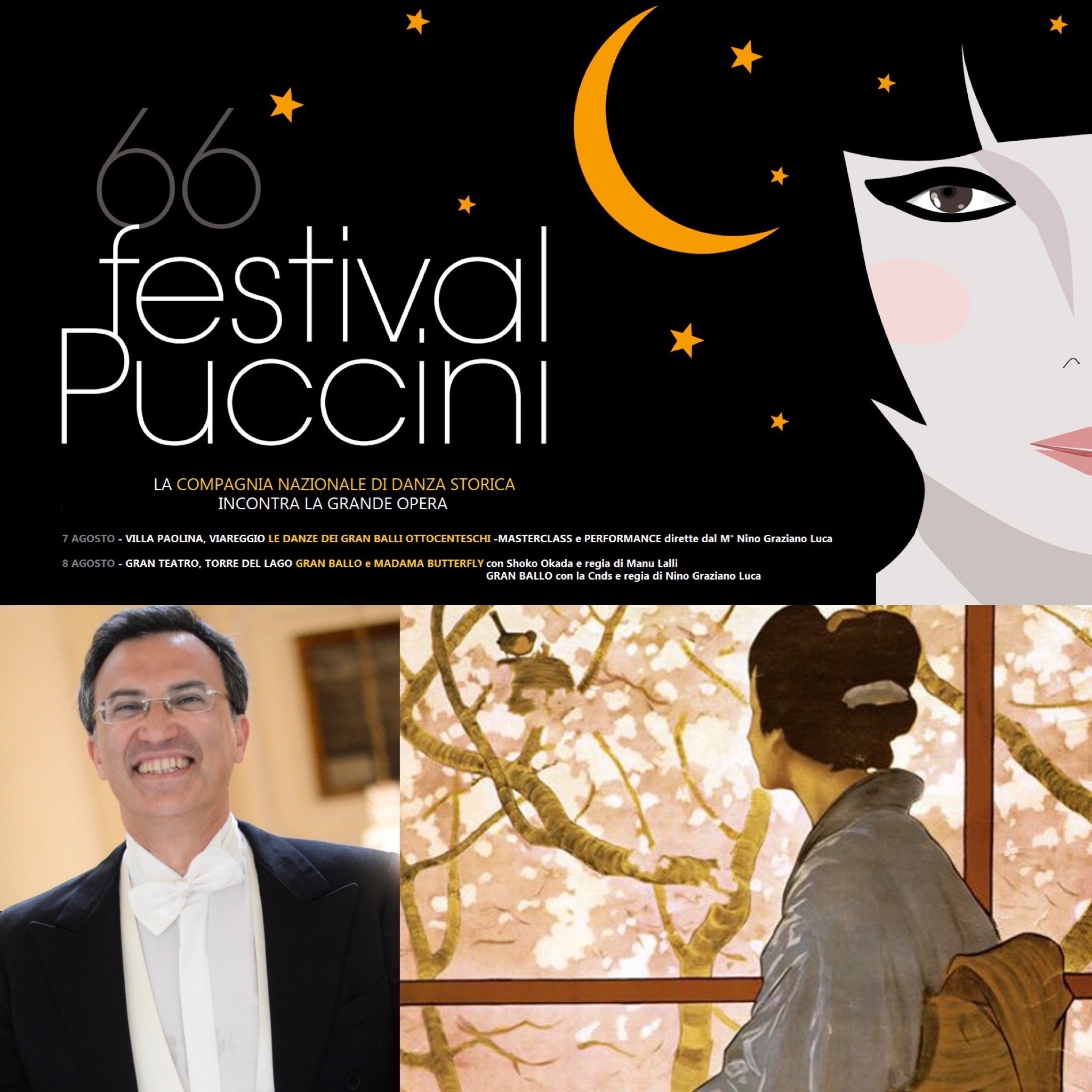 66° Puccini Festival La COMPAGNIA NAZIONALE DI DANZA STORICA incontra LA GRANDE OPERA