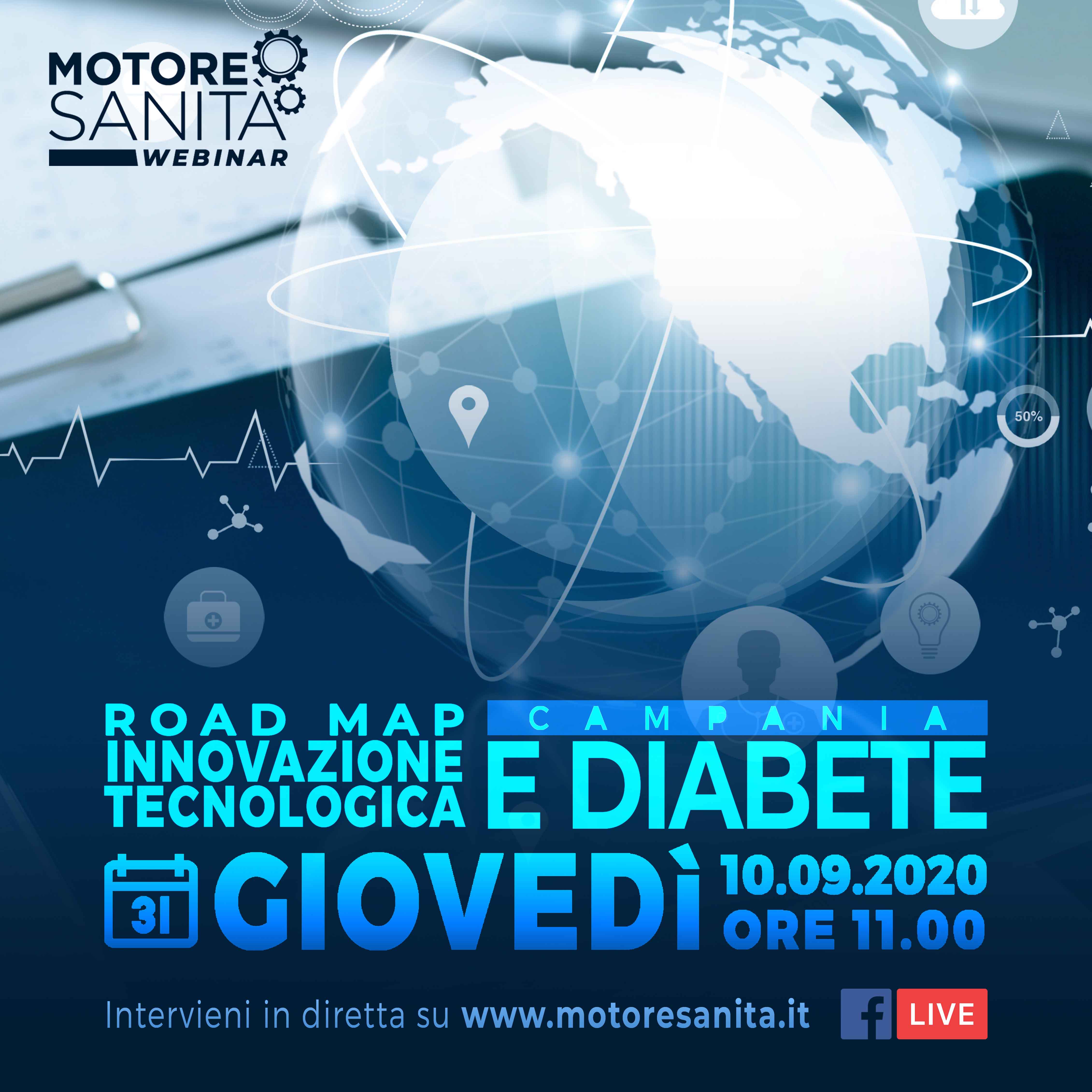 Road map Innovazione tecnologica e diabete - Campania, 10 Settembre 2020
