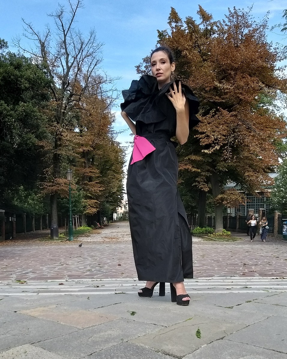Foto 4 - L’Haute Couture di Fabiana Gabellini e lo charme dell’attrice Carlotta Galmarini al Festival del Cinema di Venezia