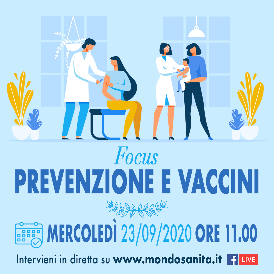 'Focus Prevenzione e vaccini’ - 23 Settembre 2020, ORE 11