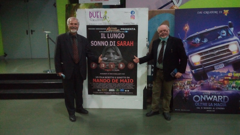 - Caserta Premiere di successo del film di Nando De Maio “Il lungo sonno di Sarah”. (Antonio Castaldo - Reportage)