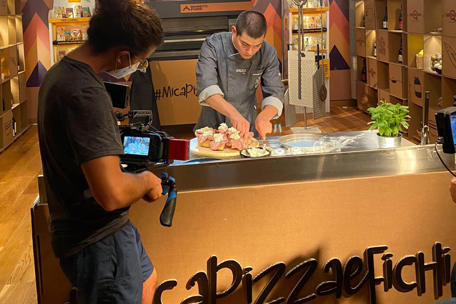 L’aretino Riccardo Pancini protagonista a “Mica pizza e fichi” di La7