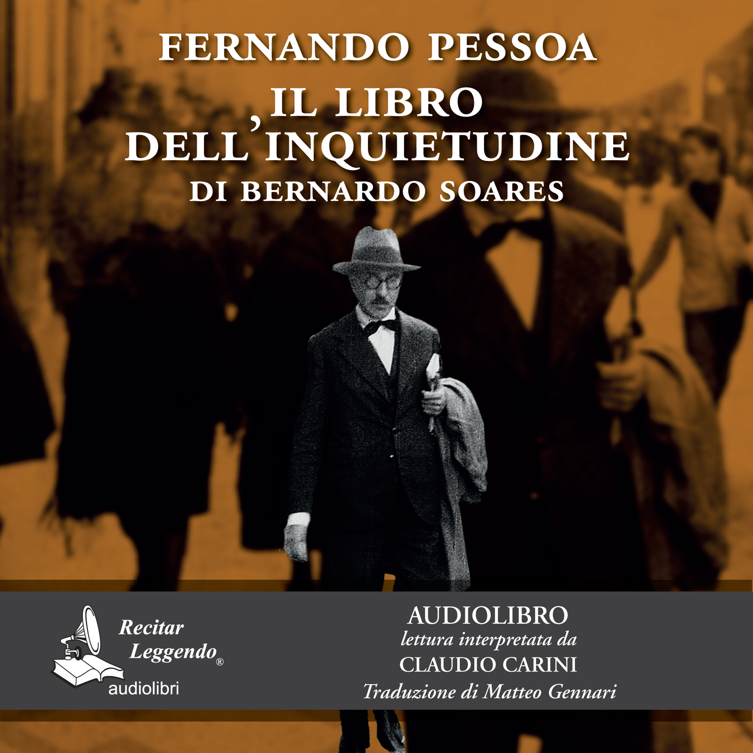 Recitar Leggendo presenta l’audiolibro e l’ebook dell’opera “Il libro dell’inquietudine” di Fernando Pessoa