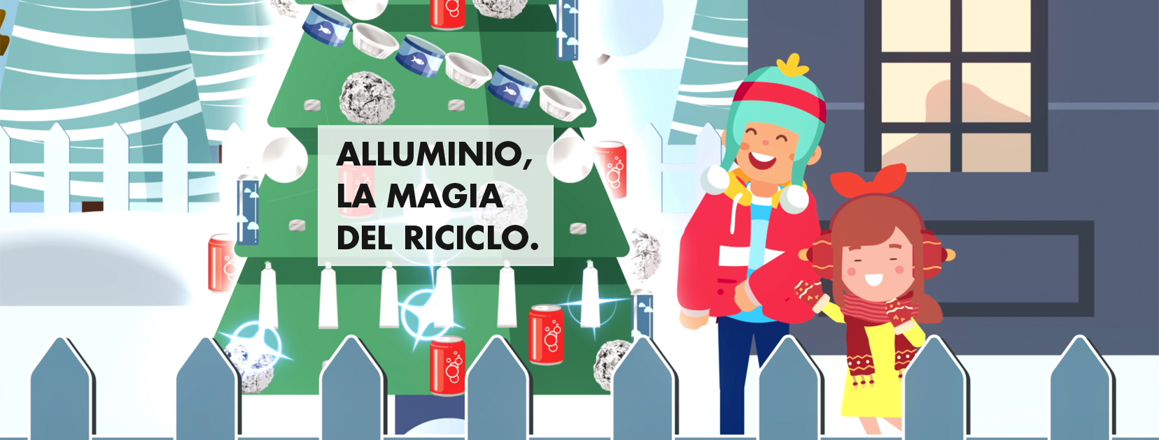 Take firma il video di Natale CIAL “Alluminio, la magia del riciclo”