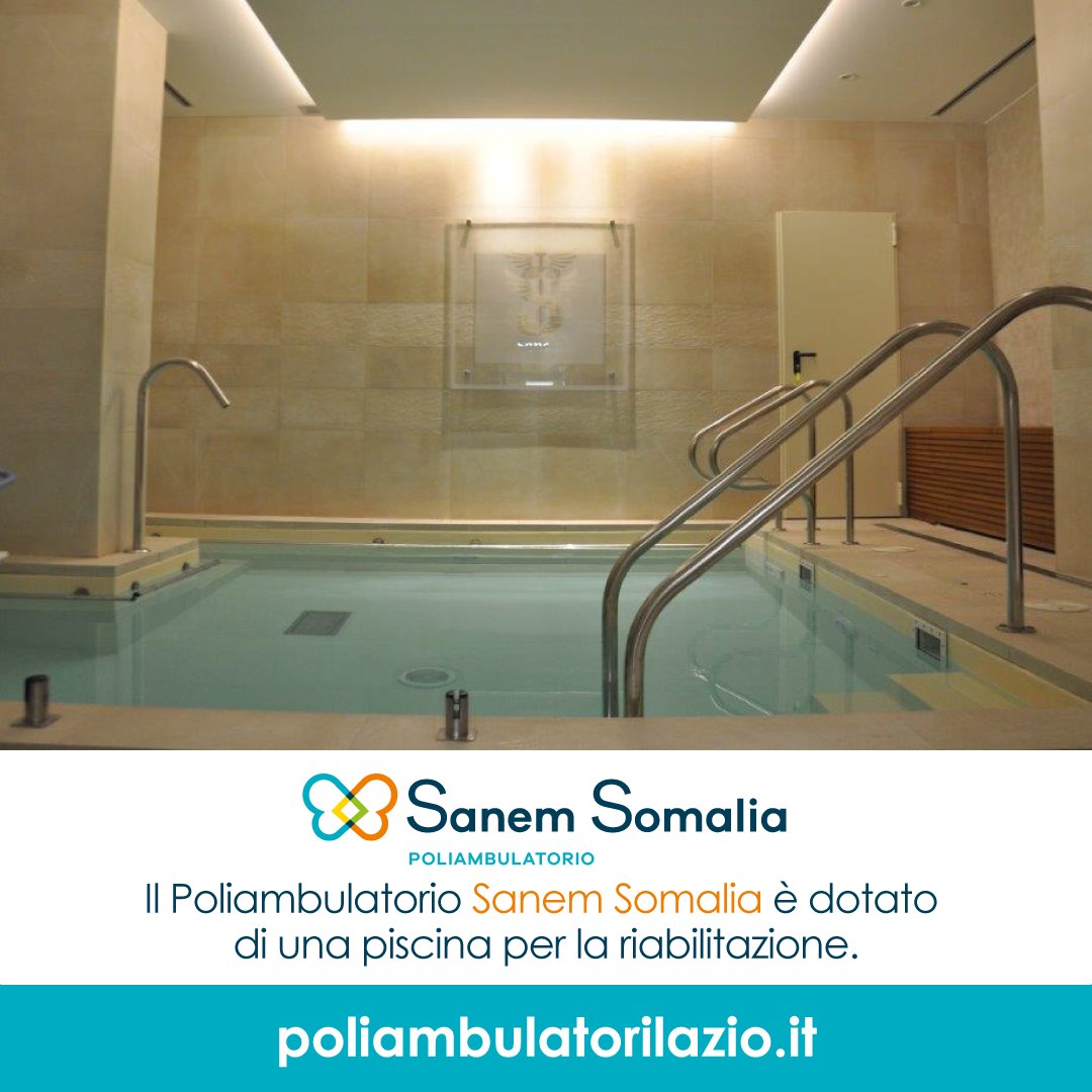 Idrochinesiterapia Roma con piscina riabilitativa – Poliambulatorio Sanem Somalia