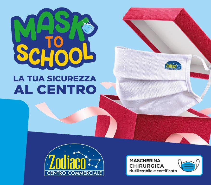 Il Centro Commerciale Zodiaco di Anzio presenta “MASK TO SCHOOL”